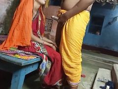 Deshi village wife sharing with baba dirty talk blowjob sex Hindi sex